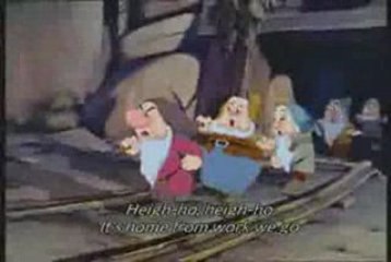 Song : Blanche-Neige "Heigh Ho" (1937) Walt DISNEY