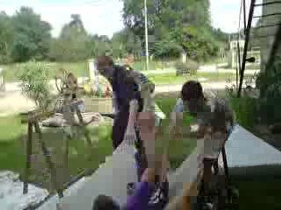 Catch- Moi qui se prend un double chokeslam