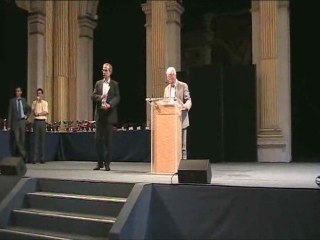 Remise des prix à Paris - Discours du Maire Adjoint au Sport
