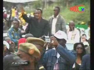 Denis Sassou  Nguesso lance les travaux à Mindouli