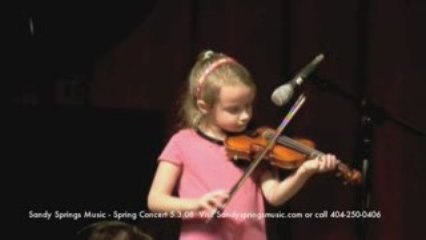 music Instruction Atlanta - SSM Recital 5.3.08