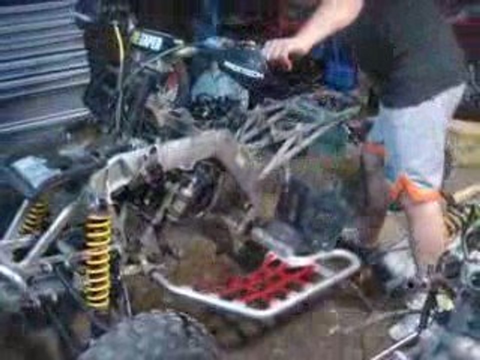 cannondale atv demontage moteur