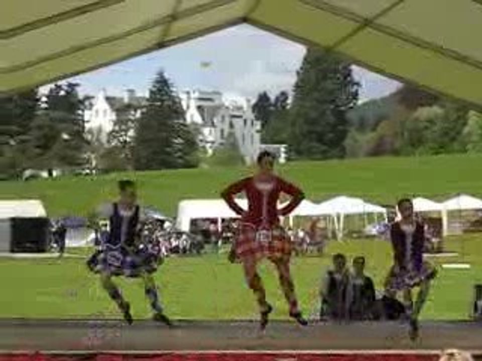 Concours de danse à Blair Atholl