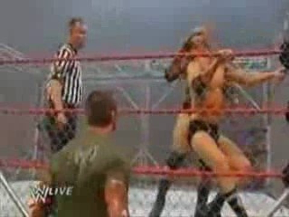 Raw 06/01/09 Batista VS Cody Rhodes