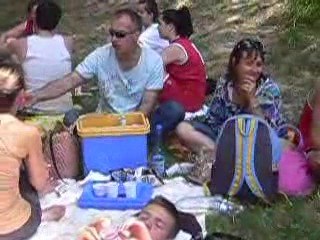 Tournoi Villeneuve-Loubet 2009: le picnic