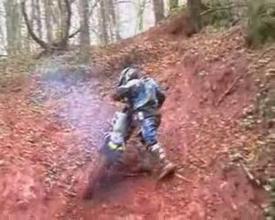 Enduro en aveyron entre pots