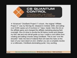 CB Quantum Control