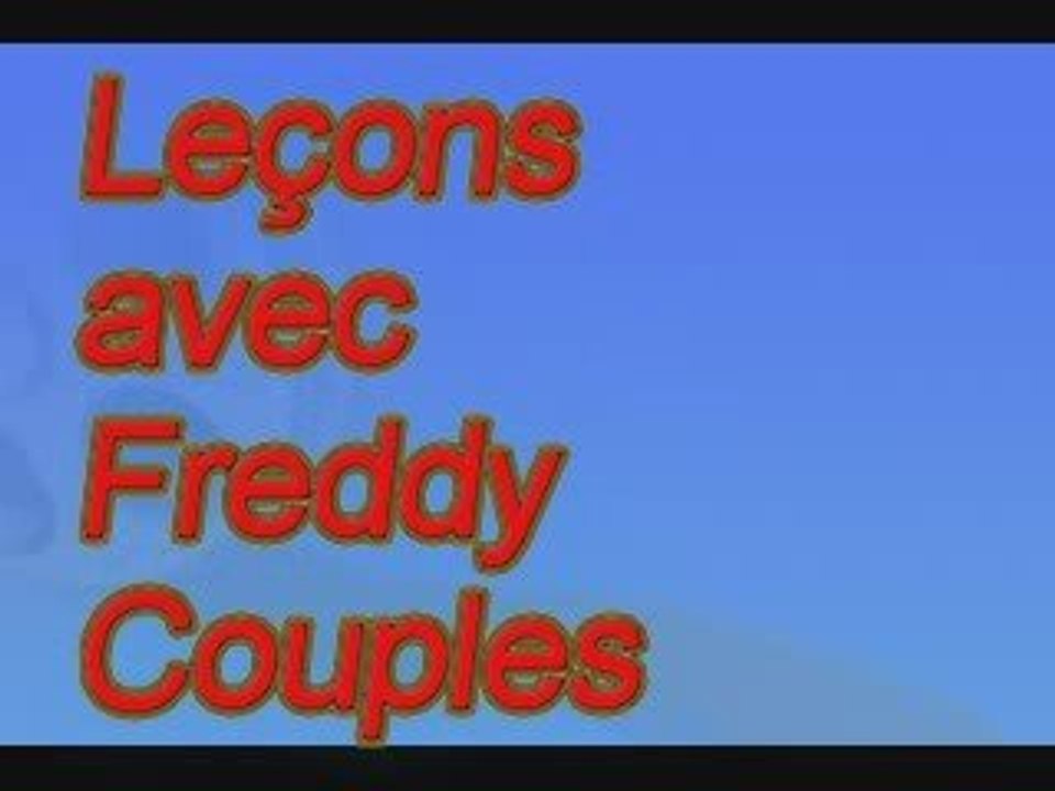 Leçons de golf avec Freddy Couples Juin09