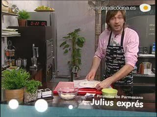 Cómo preparar piruletas de parmesano