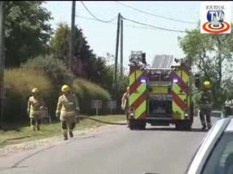 Fire at Gorse Lane scrapyard