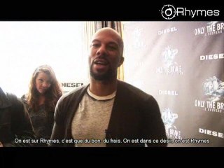 Interview Common "Only the Brave" Block Party by Rhymes
