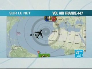 La Toile est émue par la disparition du vol AF 447