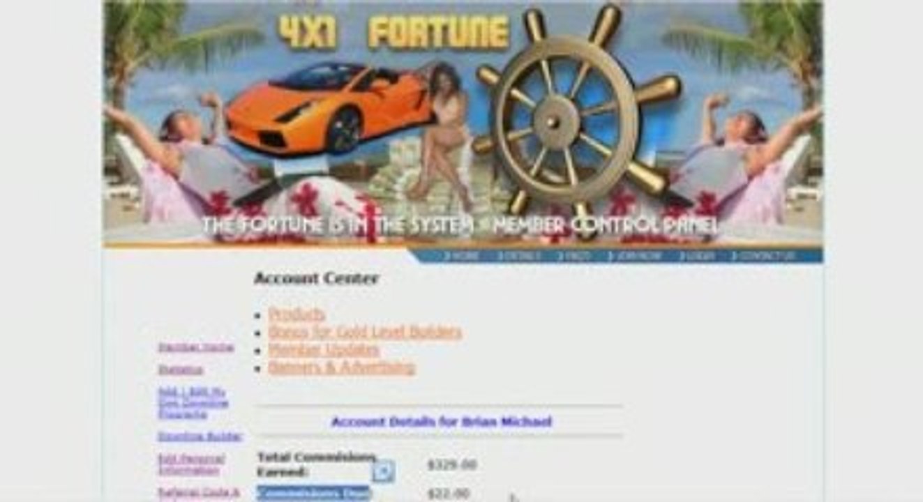 Wealth4Everyone- make money online-introducing 4x1 Fortune