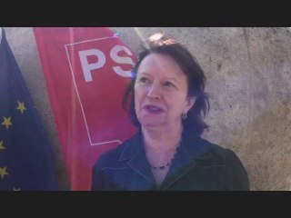 Itw de Monique Saliou, 4ème de la liste PS en ÎDF