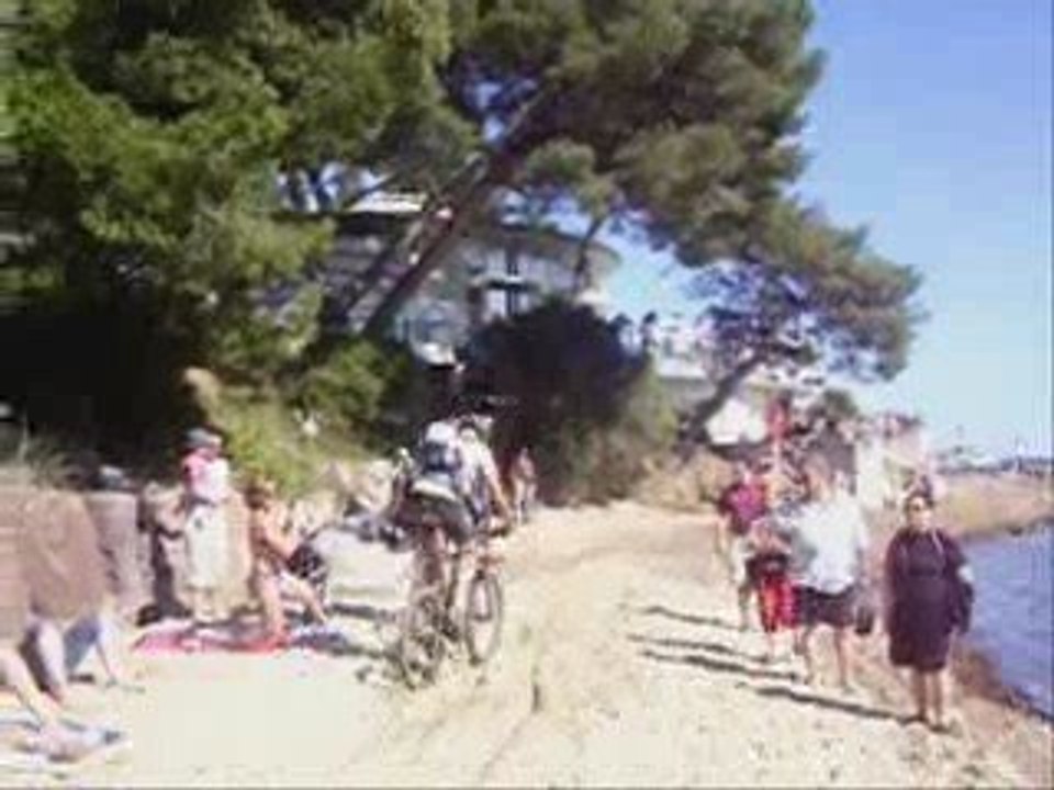 Arrivé vtt des 100 km lachens mer lol