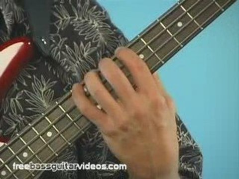 Beginner Bass Guitar Lesson: Left Hand Technique