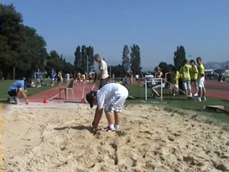 Départementaux d'athlétisme : longueur benjamins