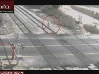 Woman survives being hit by train