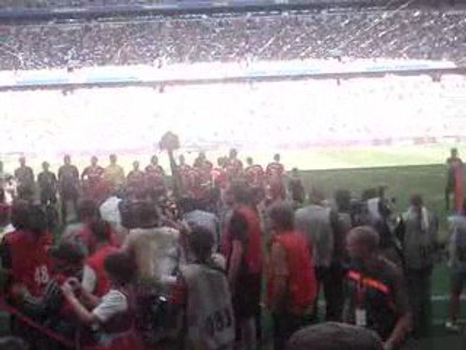 Bayern 2-1 Stuttgart 23/05/09 mannschaftsaufstellung