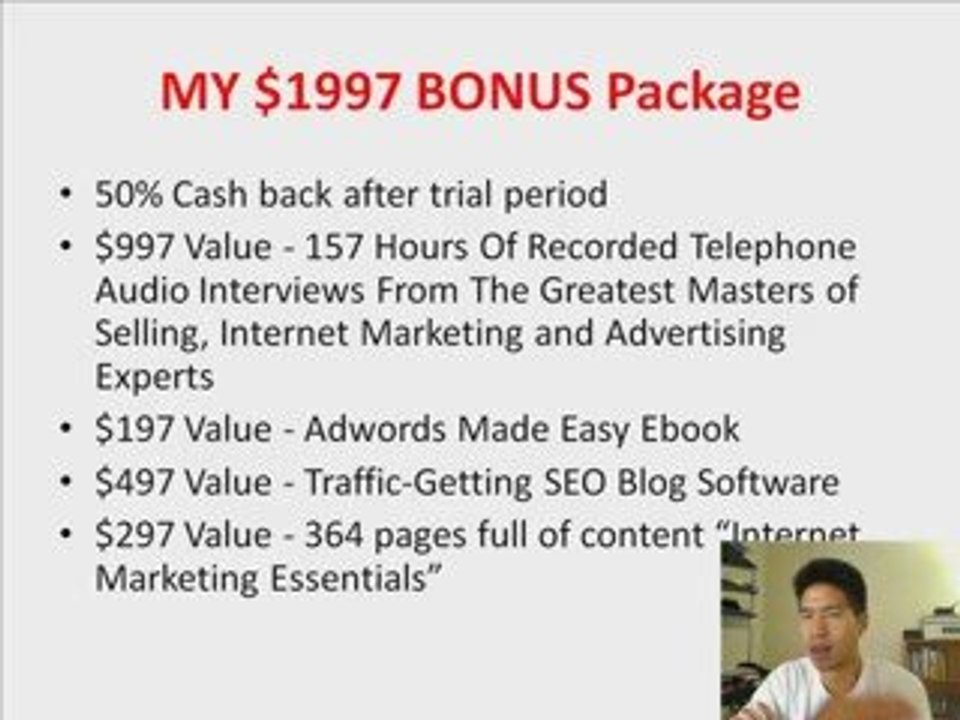 MLM Traffic Formula 2 - $1997 Bonus Package
