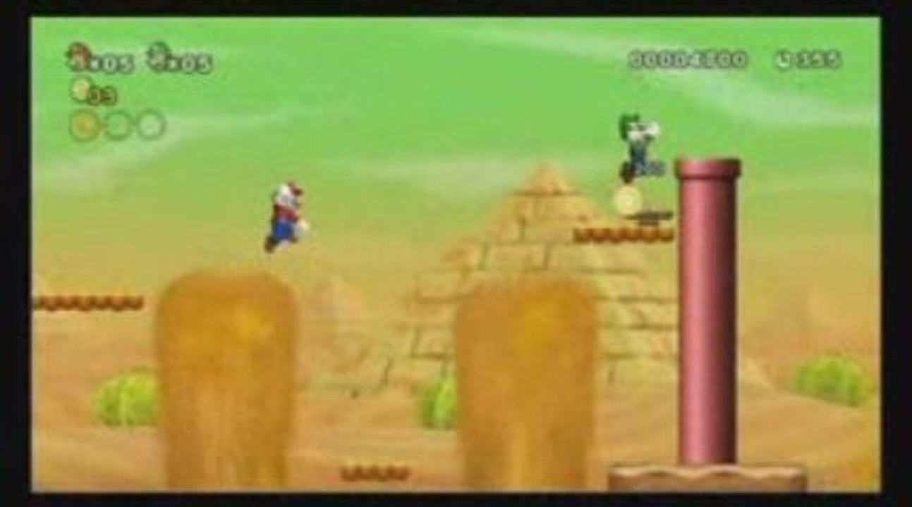 New Super Mario Bros. Wii Trailer