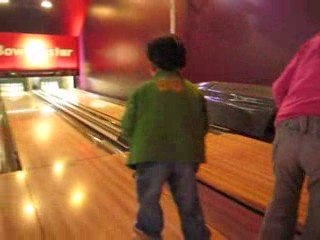 Lili et adan bowling plage