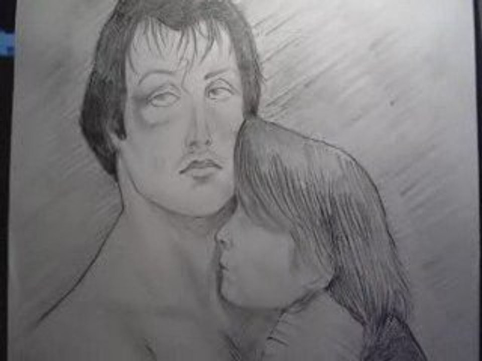 Rocky esquisse ,par Mangaka44.