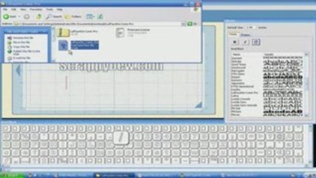 Sure Cuts A Lot: How to Install Font