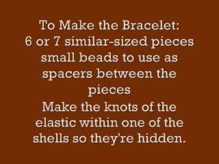 How to Make a Bracelet & Necklace from Walnut Shells