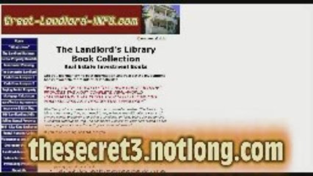 Real Estate, Investing and Landlord Information