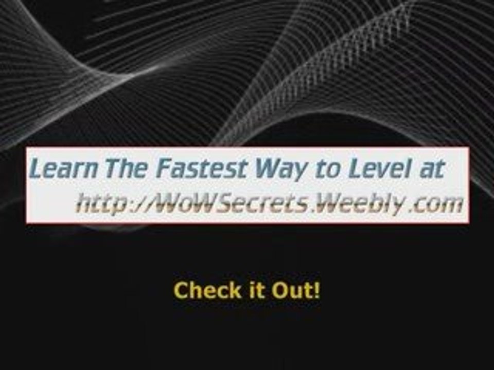 Best Wow Player's Guide