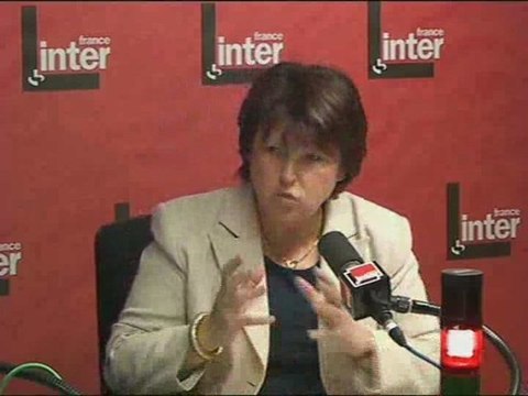 France Inter - Martine Aubry