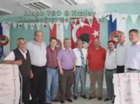 Alaplı TSO &Kızılay kan verme kampanyası