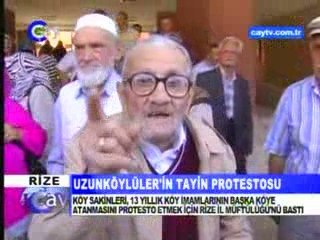 Köylüler Müftülük Binasına Yürüdü 🚶‍♂️