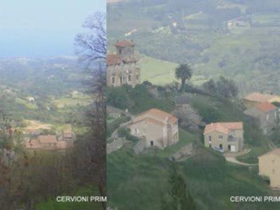 Cervioni un balcon sur la mer