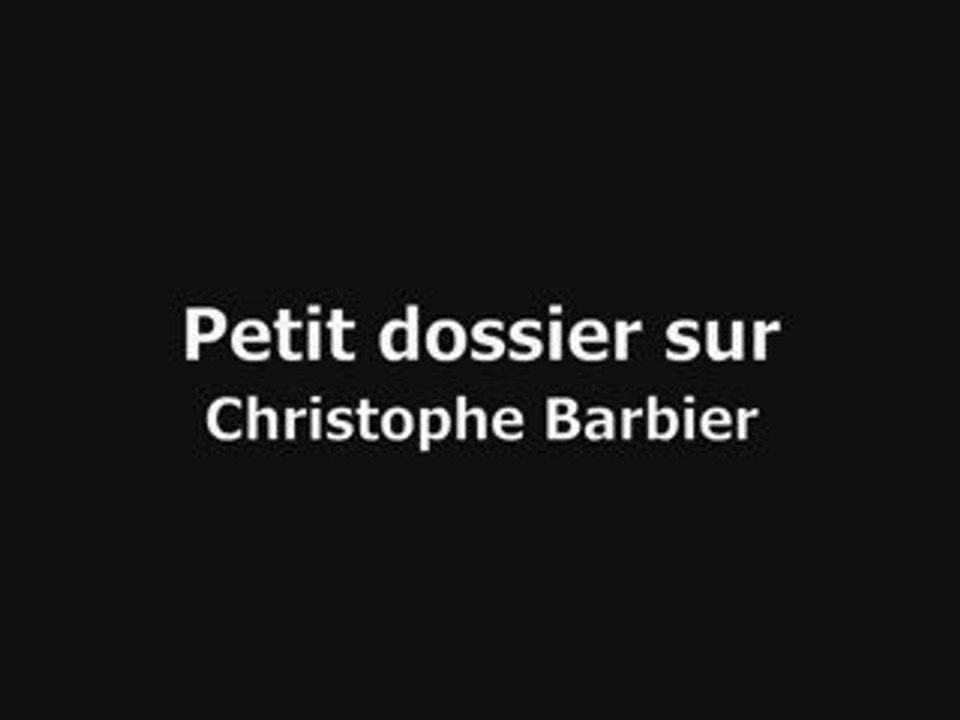 Une quenelle pour Barbier