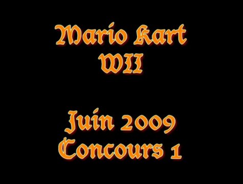 Mario Kart WII - Concours de Juin 2009 n° 1