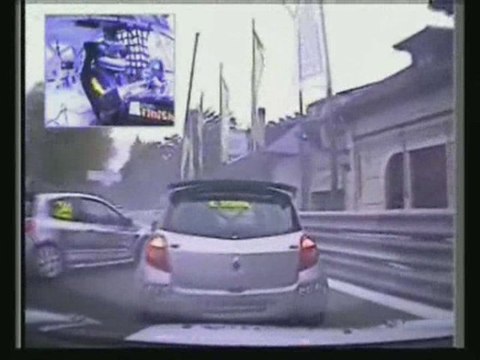 CRASH DEPART WTCC PAU 2009 - Caméra embarquée Photofinish -