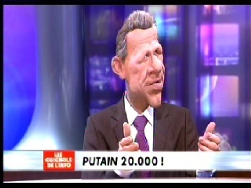 "L'Equipe s'affiche sur la BNF" (Les Guignols - 2009-04-10)