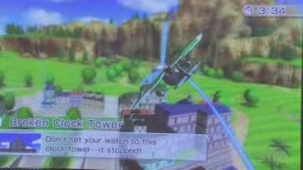 WiiSports Resort - avion gameplay
