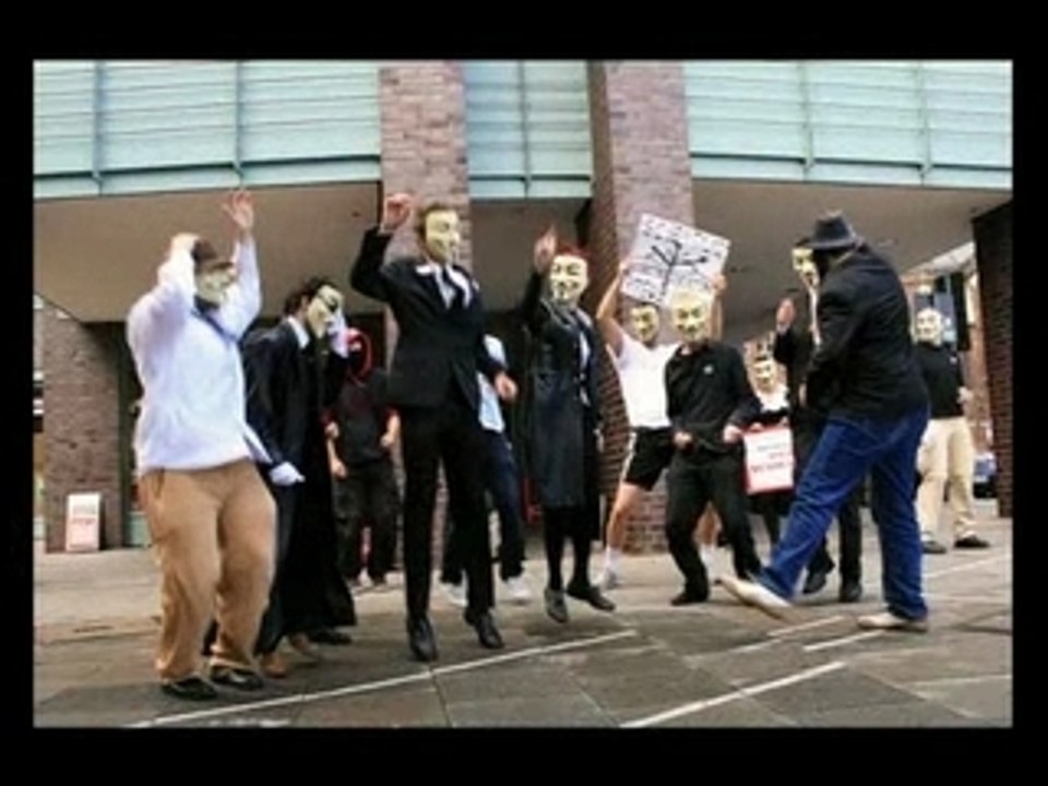 Spy vs Sci - Anonymous - Hamburg GER July 12th- Raid on Co$