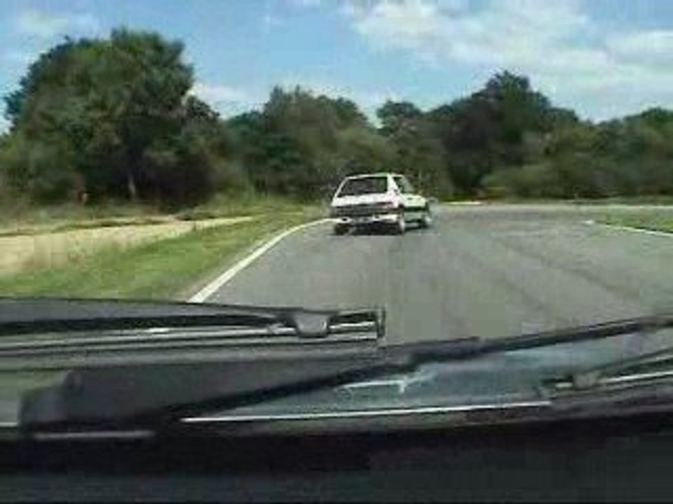 Racing West Lohéac 01/06/09 tours en clio 16s +suit 205 GTi