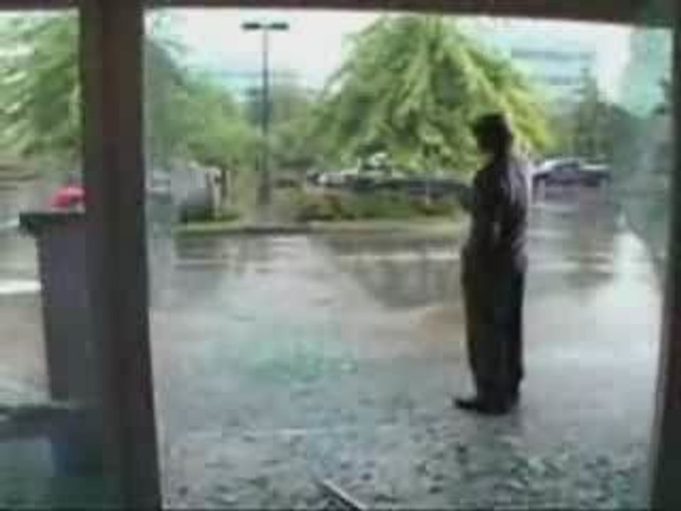 Régis et son touret de câble !!!