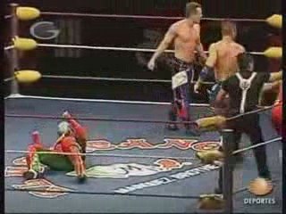 Crazy Boy & Super Fly vs Jack Evans & Teddy Hart