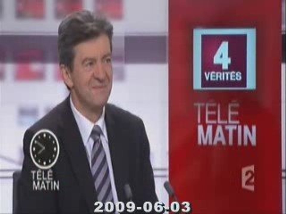 € Jean-Luc Mélenchon Européennes FDG 2009-06-04