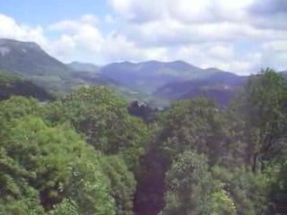 Murat-Le-Quaire: Panorama au dessus de La Bourboule