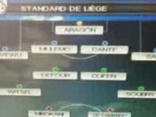 match stadard vs ac milan pes simulation