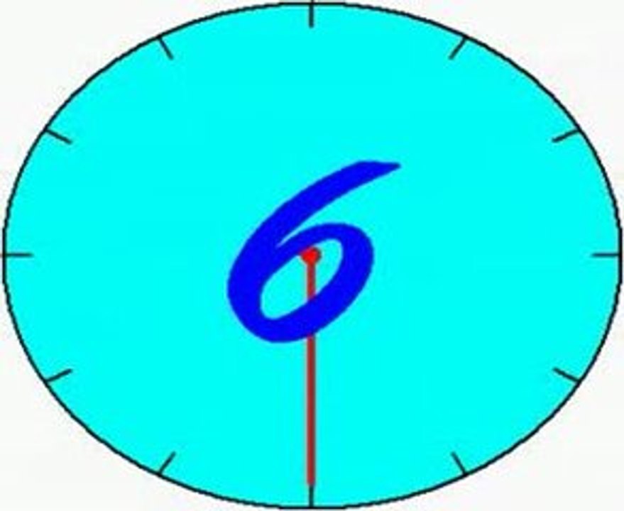 Hidden Clock movie inside Windows XP