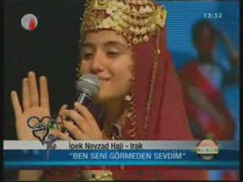 1.Şiir Ben seni görmeden sevdim Irak 7.Türkçe Olimpiyatı