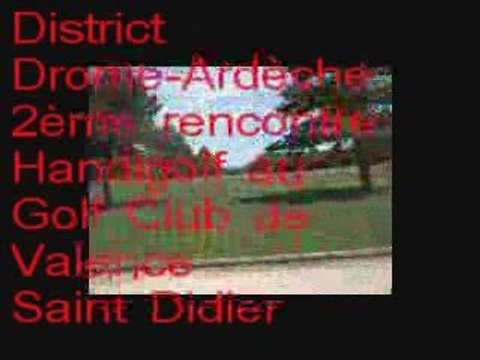 Handigolf Drome Ardèche à Valence saint Didier Juin09